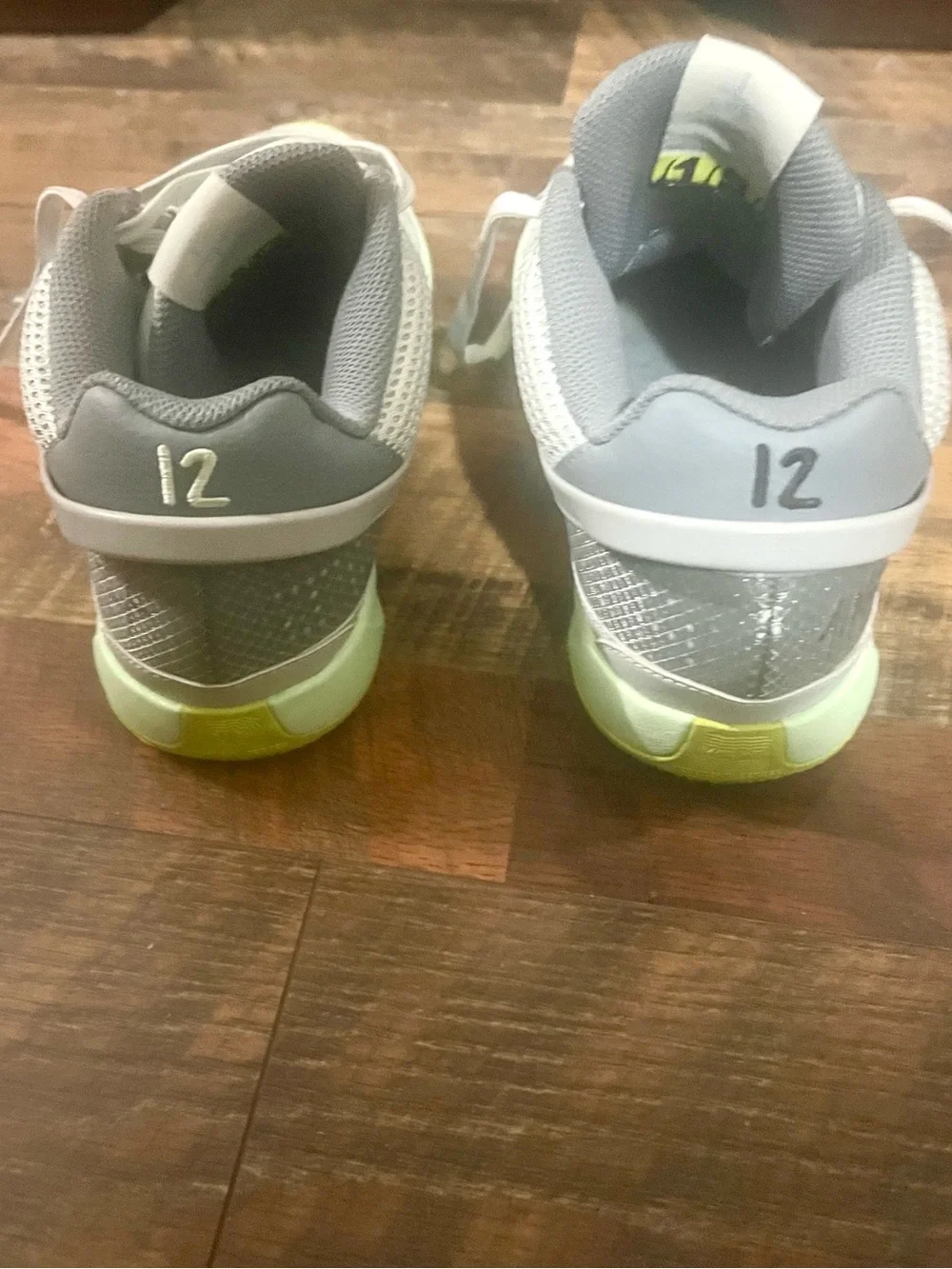 Nike Ja 1 Light Silver/Cyber sneaker size 8.5